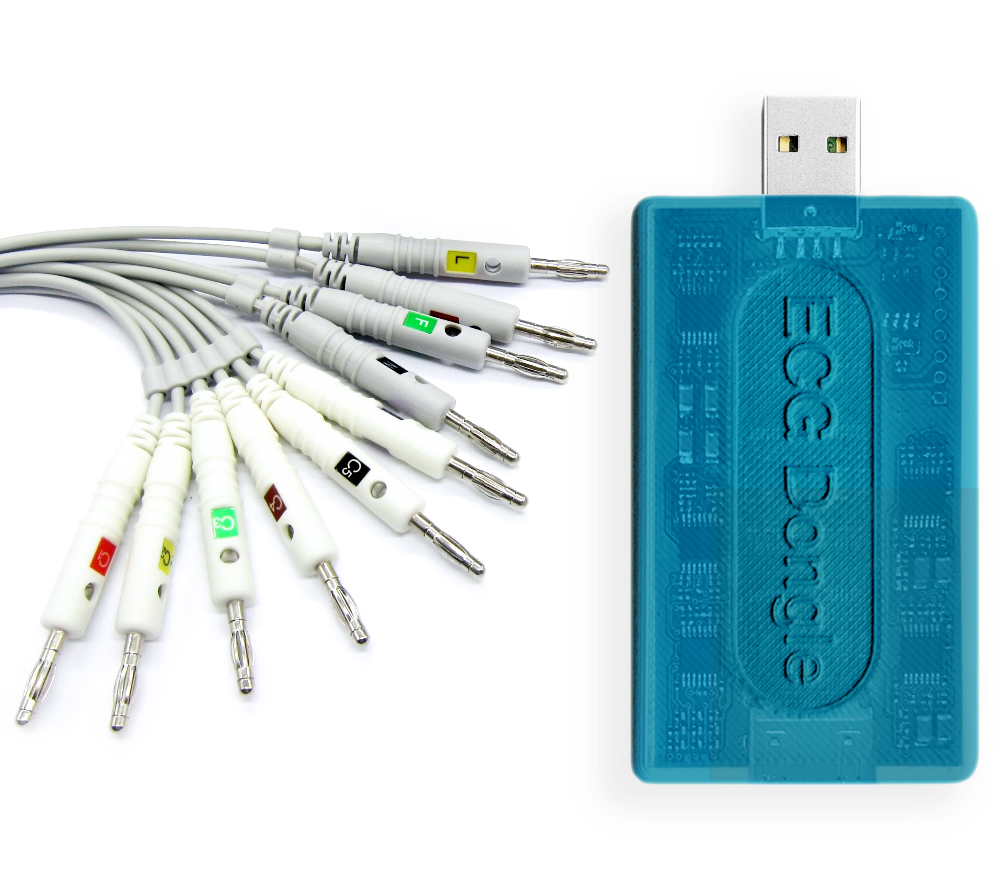 Усилитель биосигналов ЕCG Dongle Full
