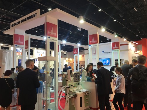 ECG Dongle на международной выставке Arab Health 2017 в Дубае